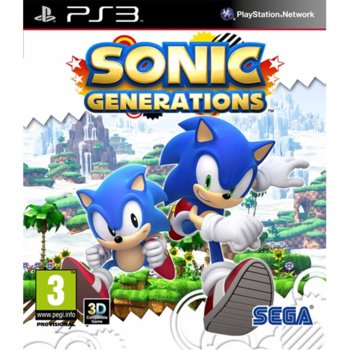 Игра за конзола Sonic Generations, за PlayStation 3 | JAR Computers Sonic Generations