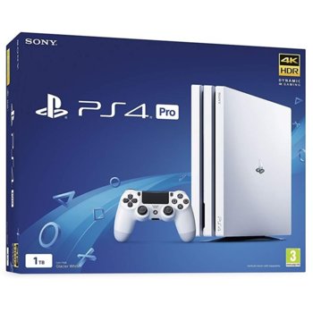 Конзола PlayStation 4 Pro, 1TB HDD, бяла | JAR Computers PlayStation 4 Pro 1TB white