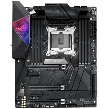 Дънна платка Asus ROG Strix X299-E (90MB11A0-M0EAY0), LGA2066, DDR4, PCI-E 3.0 (CF&SLI), 8x SATA 6Gb/s, 3x M.2, Wi-Fi, Bluetooth, ATX | JAR Computers Asus ROG Strix X299-E Gaming II 90MB11A0-M0EAY0