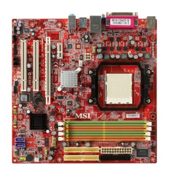 Дънна платка MSI K9NGM2-FID/K9NBPM2-FID, GeForce 6150, AM2, DDR2, VGA&PCI Express, SB7.1, Lan1000, 1394 Serial ATA Raid, mATX | JAR Computers MSI K9NGM2-FID/K9NBPM2-FID