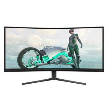 Монитор Philips 34M2C3500L/00, 34" (86.36 cm) Curved VA панел, 180Hz, WQHD, 0.5ms, Mega Infinity DCR, 300cd/m2, DisplayPort, HDMI | JAR Computers Philips 34M2C3500L/00
