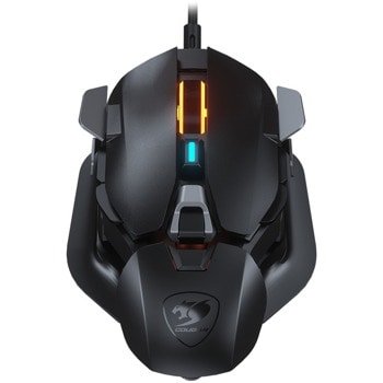 Мишка Cougar Gaming Dualblader, оптична (16000 dpi), USB, 12 бутона, черна | JAR Computers Cougar Gaming Dualblader 3M800WOMB.0001
