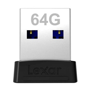 Памет 64GB USB Flash Drive, Lexar JumpDrive S47, USB 3.1, черна | JAR Computers USB 3.1 64GB Lexar JumpDrive S47 LJDS47-64GABBK
