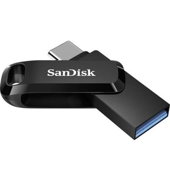 Памет 256GB USB Flash Drive, SanDisk Ultra Dual Drive Go (SDDDC3-256G-G46), USB 3.1 Type A/C, OTG | JAR Computers SanDisk SDDDC3-256G-G46