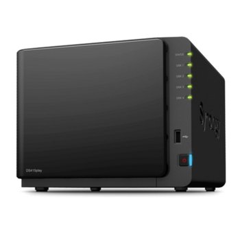 Synology NAS Server DS415play + 2x HGST NAS 4TB