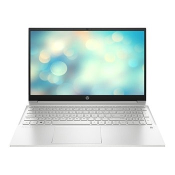 Лаптоп HP Pavilion 15-Eg1001nu (597Y3EA)(сребрист), четириядрен Tiger Lake Intel Core i7-1195G7 2.9/5.0 GHz, 15.6" (39.62 cm) Full HD IPS Anti-Glare Display, (HDMI), 16GB DDR4, 1TB SSD, 1x USB Type-C, Windows 11 Home | JAR Computers HP Pavilion 15-Eg1001nu 597Y3EA