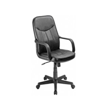 Стол Мениджърски CX 2084, ест. кожа, черен | JAR Computers Стол Мениджърски CX 2084 черен