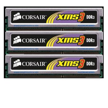 3x2GB DDR3 1600MHz Corsair TR3X6G1600C9 G
