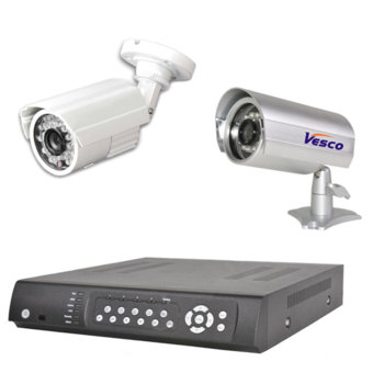 DVR Vesco VS-5314SN ( + 2xVS-121SN & 2xVS-1139SN)