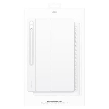 Samsung Book Cover Keyboard Galaxy Tab S10 U White