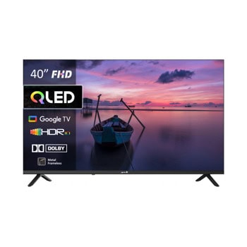 Телевизор Arielli QLED-40QM10GTV, 40" (101.6cm) Full HD QLED Smart TV, HDR, DVB-T2/C, Wi-Fi, Bluetooth, 3x HDMI, 2x USB | JAR Computers Arielli QLED-40QM10GTV