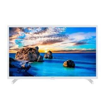 Телевизор Hitachi 32HE2300W SMART WHITE, 32" (81.28 cm) HD Smart TV, HDR, DVB-T2/C/S2, 3x HDMI, VGA, 1x USB, 1x LAN image