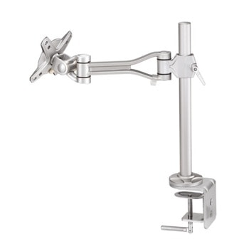 Стойка за телевизор NewStar FPMA-D1020, за плот, за екрани от 10" до 30", VESA до 100x100 mm, макс. тегло до 10кг., регулируема, сребриста | JAR Computers NewStar FPMA-D1020