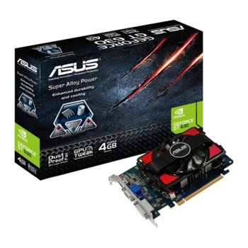 Видео карта GF GT 630, 4GB Asus GT630-4GD3, PCI-E, DDR3, 128bit, HDMI & DVI | JAR Computers GF GT 630
