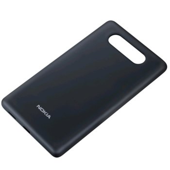 Заден капак Nokia Lumia 820, черен