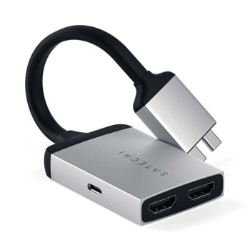 Satechi USB-C to Dual HDMI 4K Adapter ST-TCDHAS