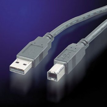 Roline USB A(м) към USB B(м) 1.8m 11.02.8818