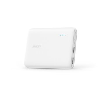 Външна батерия /power bank/ Anker PowerCore, 10400 mAh, бяла | JAR Computers Anker PowerCore 10400 mAh A1214H21