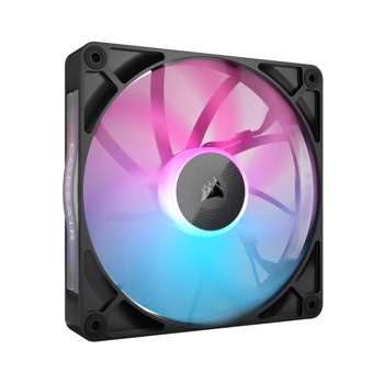 Вентилатор 140mm, Corsair iCUE LINK RX140 RGB 140mm PWM, 1700rpm, черен | JAR Computers Вентилатор Corsair iCUE LINK RX140 RGB