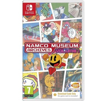 Игра за конзола Namco Museum Archives Vol. 1 - Code in a Box, за Nintendo Switch | JAR Computers Namco Museum Archives Vol. 1 - Code Switch