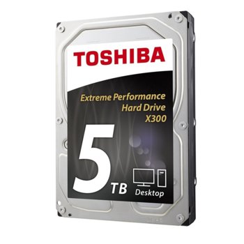 Твърд диск 5TB Toshiba X300, SATA 6Gb/s, 7200 rpm, 256MB, 3.5" (8.89cm), Bulk | JAR Computers Toshiba X300 HDWE150UZSVA