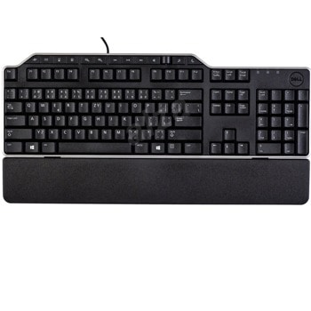 Клавиатура Dell KB522, мултимедийна, 2-портов USB хъб, черна, USB | JAR Computers DELL KB522