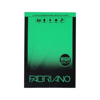 Fabriano A4, 160 g/m2, зелен, 50 листа