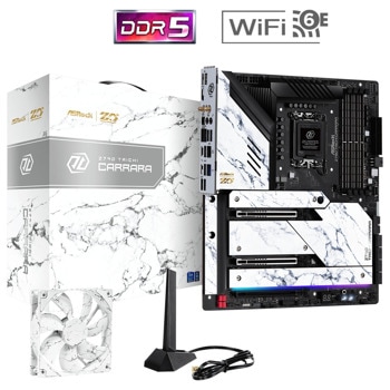 Дънна платка ASRock Z790 Taichi Carrara, Z790, LGA1700, DDR5, PCI-E 5.0, (HDMI)(CF), 8x SATA 6Gb/s, 5x M.2, 2x USB 4 Thunderbolt 4 Type-C, Wi-Fi 6E, Bluetooth v5.3, E-ATX | JAR Computers ASRock Z790 TAICHI CARRARA 90-MXBKK0-A0UAYZ