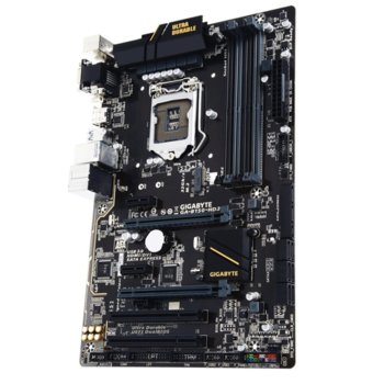 Дънна платка Gigabyte GA-B150-HD3 (rev 1.0), B150, LGA1151, DDR4, PCI-E (HDMI&DVI)(CF), 6x SATA 6Gb/s, 1x SATA Express, 1x M.2 Socket, 4x USB 3.0, ATX | JAR Computers Gigabyte GA-B150-HD3 (rev. 1.0)