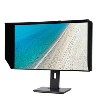 Монитор Acer ProDesigner PE270K (UM.HP0EE.001_NP.MCE1A.00B) с подарък мишка Acer, 27"(68.58 cm) IPS панел, 4K UHD, 4ms, 100,000,000:1, 350 cd/m2, DisplayPort, HDMI, 5x USB 3.1, черен | JAR Computers Acer ProDesigner PE270K and mouse