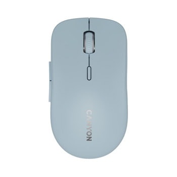 Мишка Canyon MW-12, оптична (2400 dpi), безжична, Bluetooth, USB, синя, 6 бутона | JAR Computers Canyon MW-12 Blue CNS-CMSW12BL