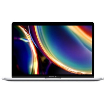 Лаптоп Apple MacBook Pro 13 (myda2ze/a_ z11d_16GB)(сребрист), осемядрен Apple M1 3.2 GHz, 13.3" (33.78 cm) WXGA IPS Retina Display, (Thunderbolt 3), 16GB, 256GB SSD, 2x Thunderbolt 3, macOS | JAR Computers Apple MacBook Pro 13 Touch Bar Silver