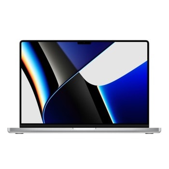 Лаптоп Apple MacBook Pro (Z14Z001F8)(сребрист), десетядрен Apple M1 Pro 3.2 GHz, 16.2" (41.15 cm) Liquid Retina XDR 120Hz Display, (HDMI), 16GB DDR4, 1TB SSD, 3x Thunderbolt 4, macOS | JAR Computers Apple MacBook Pro 16.2 Z14Z001F8