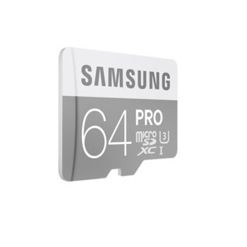 64GB Samsung PRO MicroSDXC CL10 + Adapter