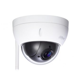 IP камера Dahua SD22404T-GN-W, куполна, 4 Mpix(2592x1520@30FPS), 2.7mm~11mm обектив, H.265/H.264/MJPEG, външна вандалоустойчива IK10, безжична Wi-Fi(802.11a/b/g/n/ac), RJ-45, | JAR Computers Dahua SD22404T-GN-W