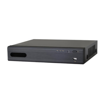 IP видеорекордер NVR HDV TD-2804D1-4P, 4 канален, H.264, 1 SATA port, up to 4TB, 2x USB 2.0, 1x RJ-45 port 1000Mbps, 4x PoE Ports, Linux, 1x HDMI, 1x VGA | JAR Computers 4 канален NVR HDV TD-2804D1-4P PoE