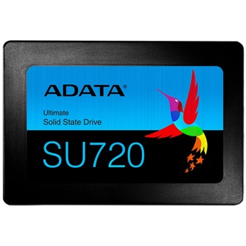Памет SSD 250GB A-Data Ultimate SU720 (ASU720SS-250G-C), SATA 6Gb/s, 2.5"(6.35 cm), скорост на четене 520 MB/s, скорост на запис 450 MB/s | JAR Computers A-Data ASU720SS-250G-C