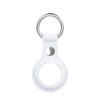 Hoco PU Leather Keyring white