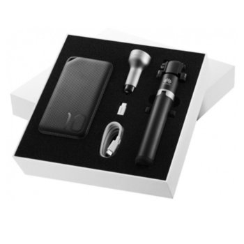 Комплект Huawei Gift Box, външна батерия AP08Q, зарядно за кола SuperCharge AP38, селфи стик AF14, кабел от USB A(м) към USB C(м), адаптер AP52 USB C(м) към micro USB Type A(ж) | JAR Computers Huawei Gift Box 6901443164639