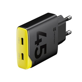 tactical minimi gan wall charger черен