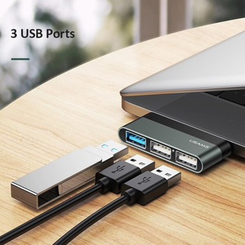 USAMS Adapter USB-C Mini Hub US-SJ461