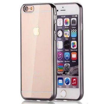 Силиконов протектор DeTech, Ultra thin за iPhone 6/6S, черен | JAR Computers DeTech Protector за iPhone 6/6S