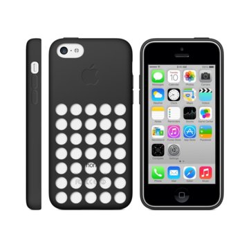 Apple iPhone Silicon Case for 5C, Black