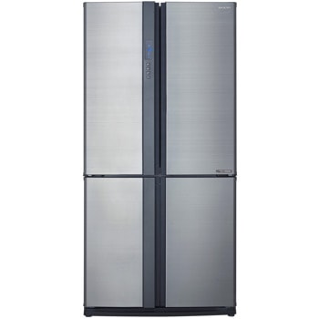 Хладилник с фризер Sharp SJEX770F2SL, клас F, 556 л. общ обем, свободностоящ, 400 kWh/годишно, инокс image