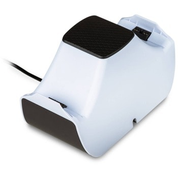 Поставка за зареждане на геймпад DualSense, BigBen Dual Charging Station, съвместимо с геймпад Sony DualSense, за 2 геймпада, бяло | JAR Computers BigBen Dual Charging Station
