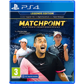 Игра за конзола Matchpoint: Tennis Championships - Legends Edition, за PS4 | JAR Computers Matchpoint Tennis Championships Legend Edition PS4