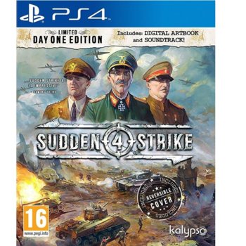 Игра за конзола Sudden Strike 4, за PS4 | JAR Computers Sudden Strike 4