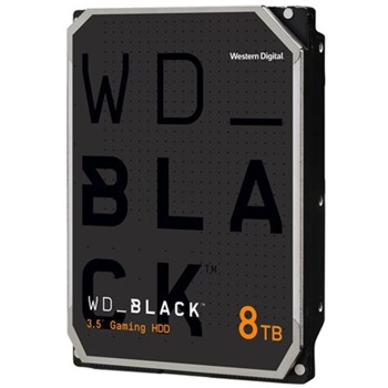 Твърд диск 8TB WD Black Gaming WD8002FZWX, SATA 6Gb/s, 7200rpm, 128MB кеш, 3.5"(8.89cm) | JAR Computers Western Digital WD8002FZWX