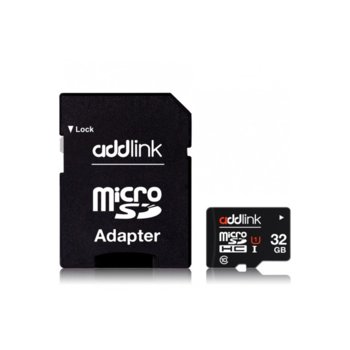 Addlink 32GB Micro SD, Class 10