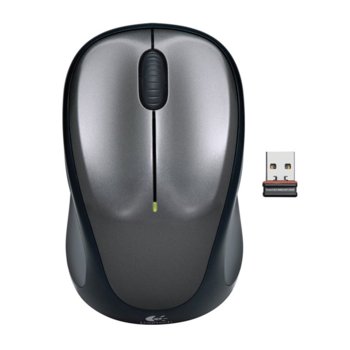 Мишка Logitech Wireless M235, безжична, USB, сива | JAR Computers Logitech Wireless M235 Grey